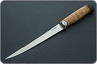 Нож Белуга береста, 100х13м, текстолит : фото 2