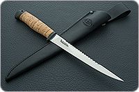 Нож Белуга береста, 100х13м, текстолит : фото 10