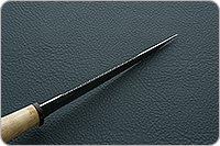 Нож Белуга карельская береза, 100х13м, текстолит : фото 8