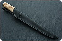 Нож Белуга карельская береза, 100х13м, текстолит : фото 11