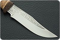 Нож Клычок-1 береста, 100х13м, текстолит : фото 4