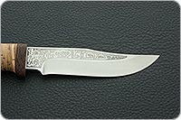 Нож Клычок-1 береста, 100х13м, текстолит : фото 5