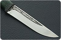 Нож Лиса стабилизированная карельская береза, elmax, текстолит : фото 4