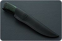 Нож Лиса стабилизированная карельская береза, elmax, текстолит : фото 11