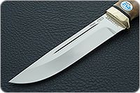 Нож Бекас кап березовый, elmax, латунь : фото 3