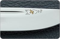 Нож Бекас кап березовый, elmax, латунь : фото 9