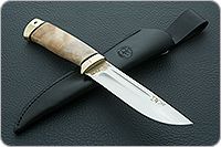 Нож Бекас кап березовый, elmax, латунь : фото 11