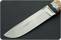 Нож Полярный карельская береза, 100х13м, текстолит : фото 3