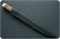 Нож Бурятский большой береста, 100х13м, алюминий : фото 11