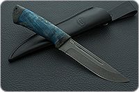 Нож Бекас стабилизированная карельская береза, zdi-1016, текстолит : фото 9