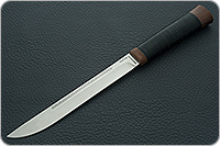 Нож Бурятский средний наборная кожа, 100х13м, текстолит : фото 2