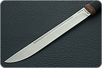 Нож Бурятский средний наборная кожа, 100х13м, текстолит : фото 3