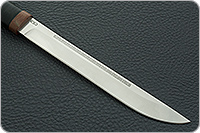 Нож Бурятский средний наборная кожа, 100х13м, текстолит : фото 4