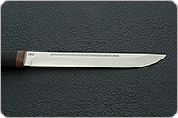 Нож Бурятский средний наборная кожа, 100х13м, текстолит : фото 7