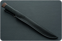 Нож Бурятский средний наборная кожа, 100х13м, текстолит : фото 10