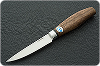 Кухонный нож Овощной малый орех, 95х18, алюминий : фото 2