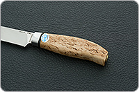 Набор Поварской-3 без подставки карельская береза, 95х18, алюминий : фото 6