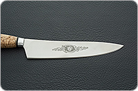 Набор Поварской-3 без подставки карельская береза, 95х18, алюминий : фото 7