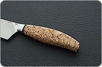 Кухонный нож Поварской карельская береза, 95х18, алюминий : фото 6