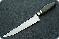 Кухонный нож Мясницкий рукоять текстолит, 95х18, алюминий : фото 2