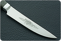 Кухонный нож Овощной рукоять текстолит, 95х18, алюминий : фото 4