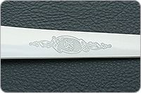 Кухонный нож Для нарезки ветчины орех, 95х18, алюминий : фото 8