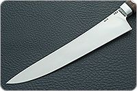 Кухонный нож Мясницкий 95х18, алюминий, без дополнительной обработки : фото 3