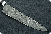 Кухонный нож Поварской цельнометаллический