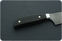 Кухонный нож Поварской цельнометаллический накладки текстолит
, zdi-1016, алюминий : фото 5