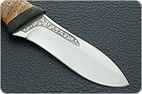 Нож Скинер береста, 95х18, алюминий : фото 4