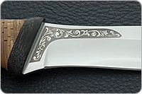 Нож Скинер береста, 95х18, алюминий : фото 8