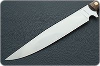 Нож Шериф накладки орех, 95х18, цельнометаллический : фото 3