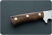 Нож Шериф накладки орех, 95х18, цельнометаллический : фото 5