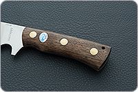 Нож Шериф накладки орех, 95х18, цельнометаллический : фото 6
