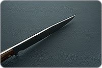 Нож Шериф накладки орех, 95х18, цельнометаллический : фото 8