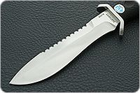 Нож Боец разборный граб - черное дерево, 95х18, алюминий : фото 3