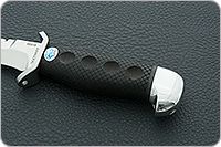 Нож Боец разборный граб - черное дерево, 95х18, алюминий : фото 6