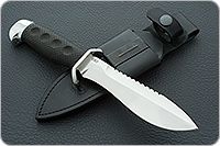 Нож Боец разборный граб - черное дерево, 95х18, алюминий : фото 9