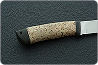 Нож Бекас карельская береза, эп-766, текстолит : фото 5