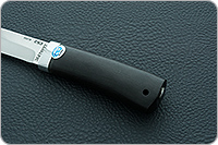 Нож Пескарь граб - черное дерево, 95х18, алюминий : фото 5