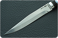 Нож Заноза граб - черное дерево, 95х18, алюминий : фото 3