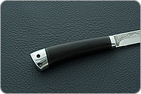 Нож Заноза граб - черное дерево, 95х18, алюминий : фото 5