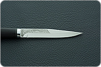 Нож Заноза граб - черное дерево, 95х18, алюминий : фото 7