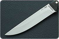 Нож Лиса ЦМ накладки текстолит
, 95х18, цельнометаллический : фото 3