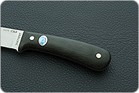 Нож Лиса ЦМ накладки текстолит
, 95х18, цельнометаллический : фото 6