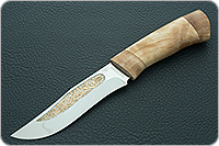 Нож Клычок-3 подарочный кап ореховый, 40x10c2m (эи-107), кап березовый : фото 2