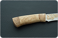 Нож Клычок-3 подарочный кап ореховый, 40x10c2m (эи-107), кап березовый : фото 5
