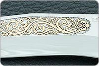 Нож Клычок-3 подарочный кап ореховый, 40x10c2m (эи-107), кап березовый : фото 10