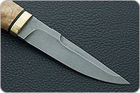 Нож Хаски кап березовый, 95х18, латунь : фото 4