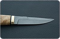 Нож Хаски кап березовый, 95х18, латунь : фото 7